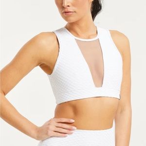 Booty By Brabants WHITE CROCO REVEAL TOP